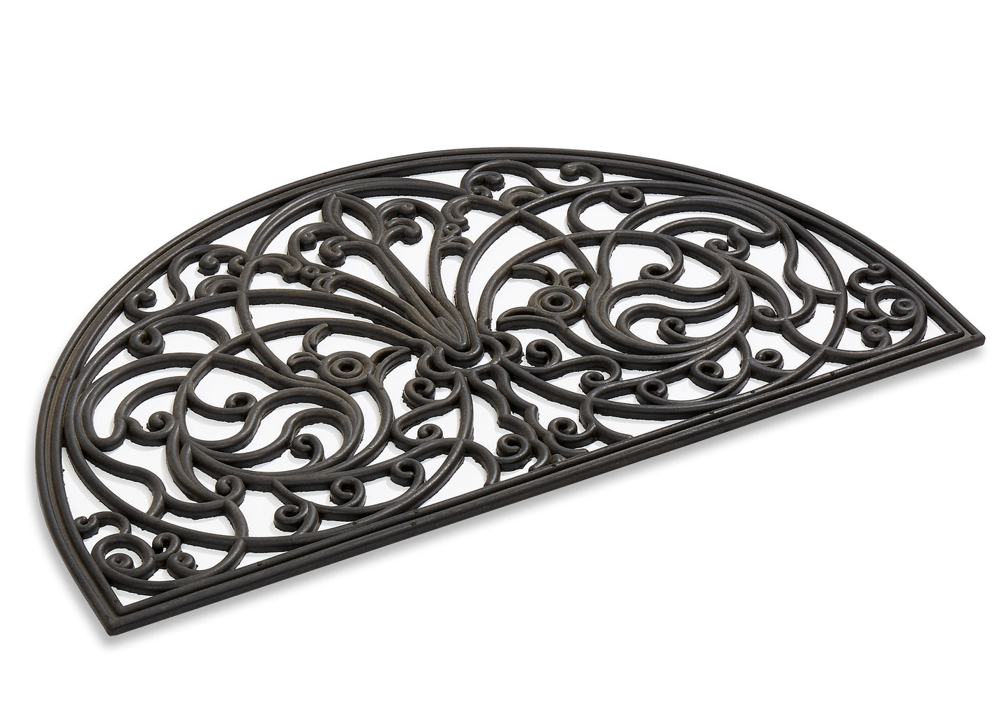 Rubber Grill Mat Half Round