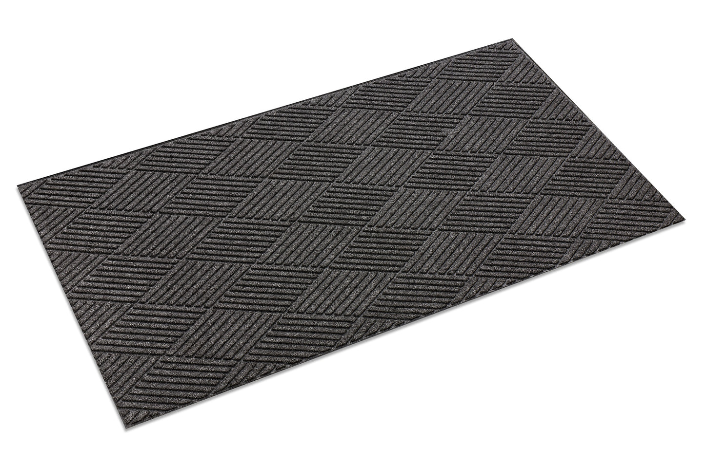 Diamond Pattern Charcoal Mat