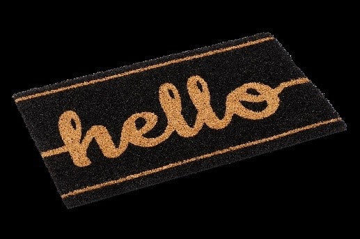 Hello Coco Mat Black