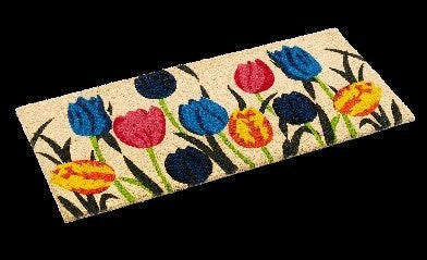 Multi Tulip Vinyl Backed