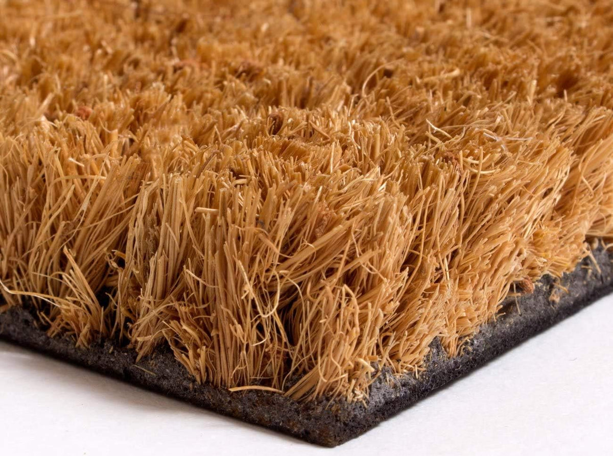 Vinyl-Backed Coir Doormat, ½″ Thick