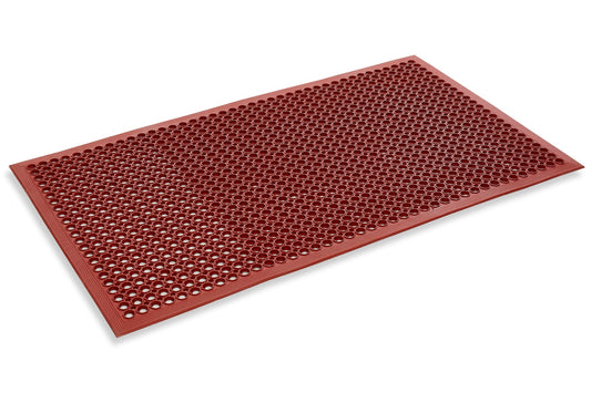 Anti Fatigue Red Drainage Mat